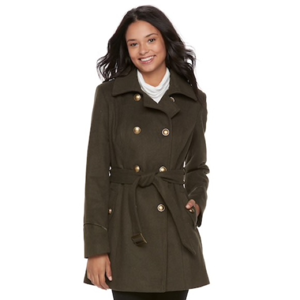 Olive Trench Coat